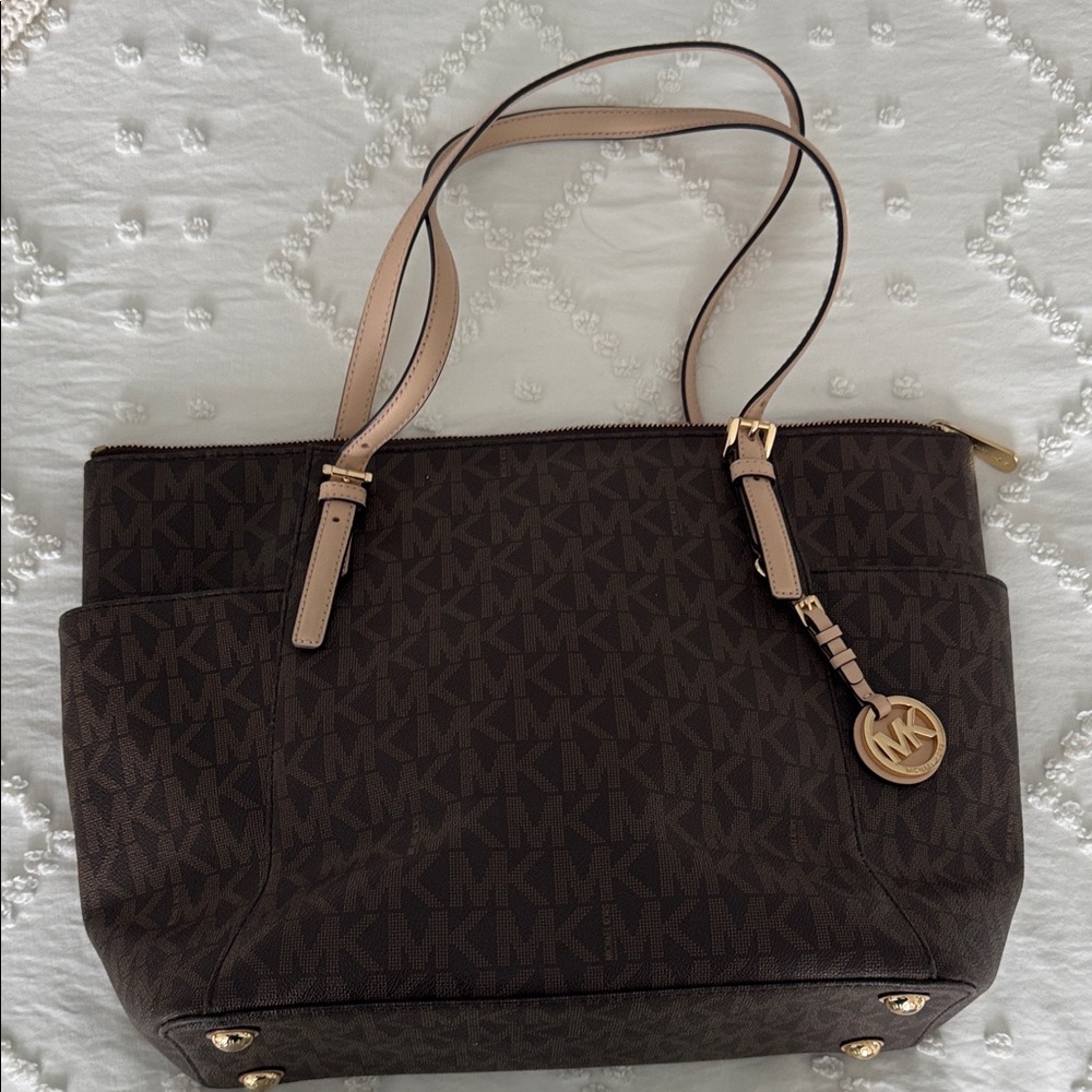 Michael Kors Chocolate Brown Signature Tote